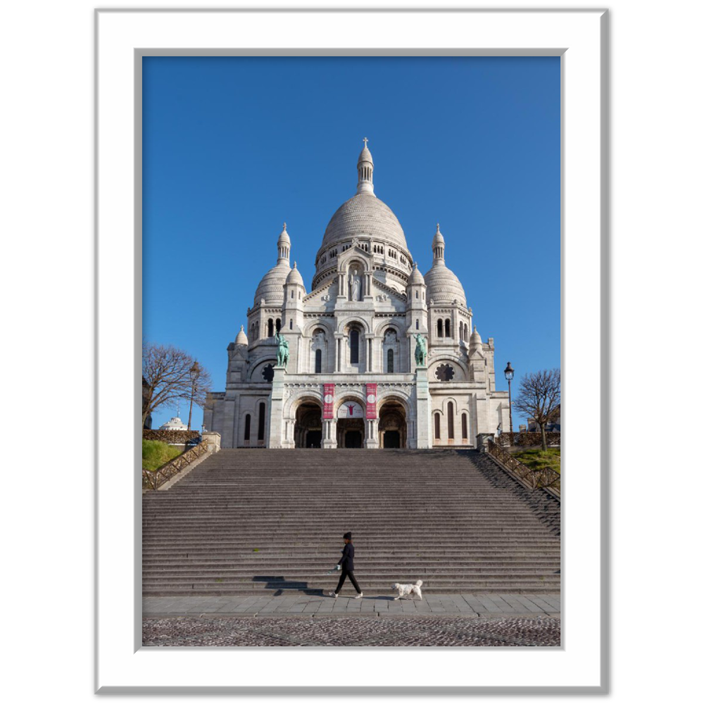 Morning Walk to the Montmartre Basilica – Balade matinale à la Basilique Montmartre
