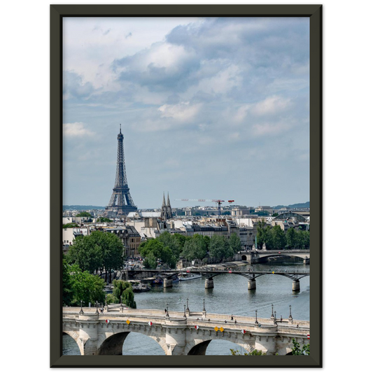 Eiffel Tower, bridges over Seine - Tour Eiffel, ponts sur la Seine